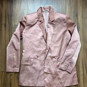 Elegant Pink Women's Blazer